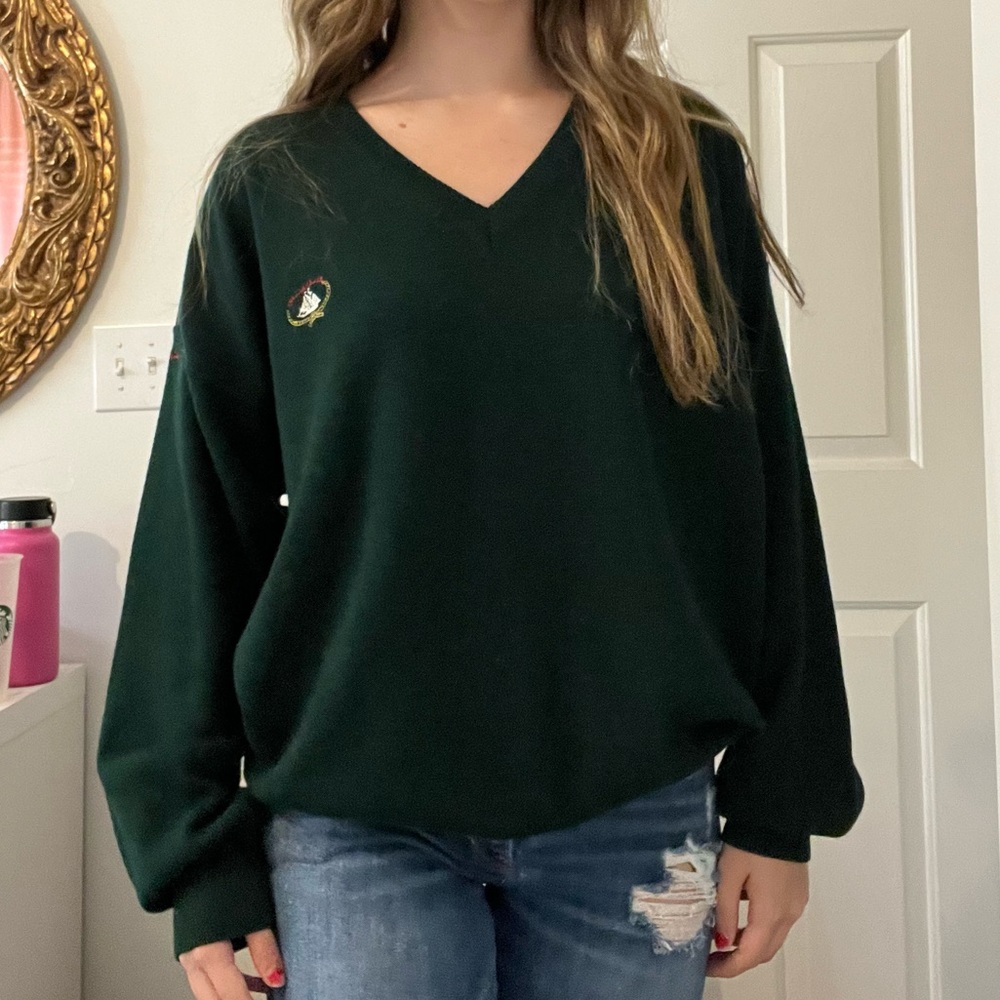 Allen & Clark Green Sweater
